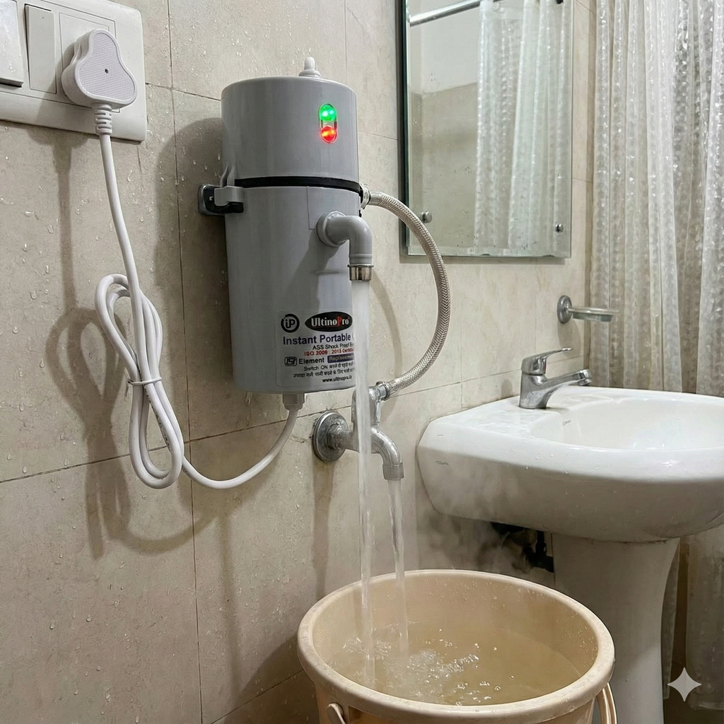 Instant Electric Water Geyser, Portable Geyser, Mini Geyser ( 1 Year Warranty )