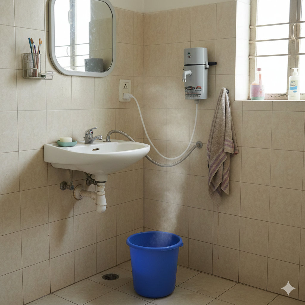 Instant Electric Water Geyser, Portable Geyser, Mini Geyser ( 1 Year Warranty )