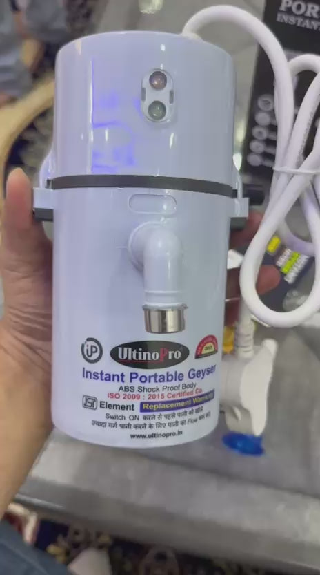 Instant Electric Water Geyser, Portable Geyser, Mini Geyser ( 1 Year Warranty )